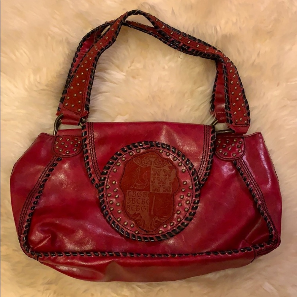 BCBGirls Red Western Inspired Purse